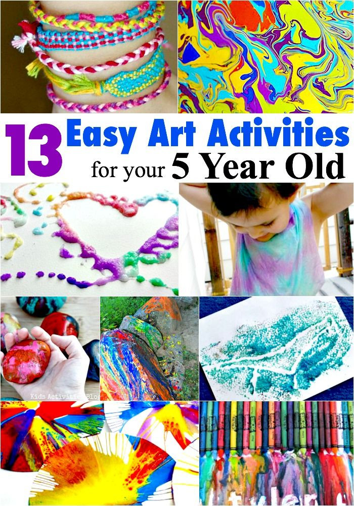 Best ideas about Crafts For 5 Year Olds
. Save or Pin 13 Easy Art Activities For Your 5 Year Old Now.
