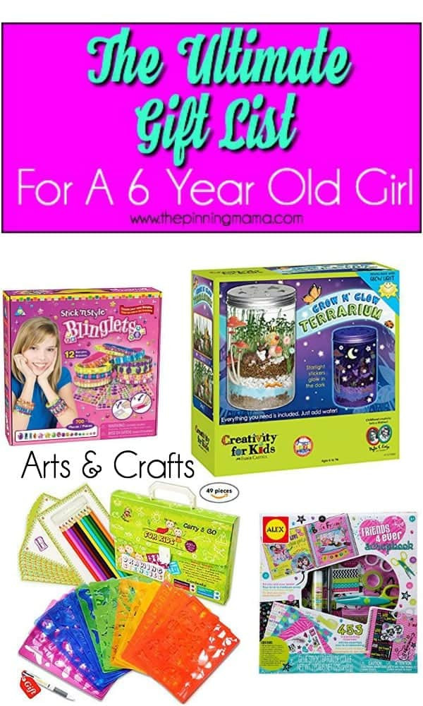 Best ideas about Crafts For 6 Year Olds
. Save or Pin The Ultimate Gift List for a 6 year old Girl • The Pinning Now.