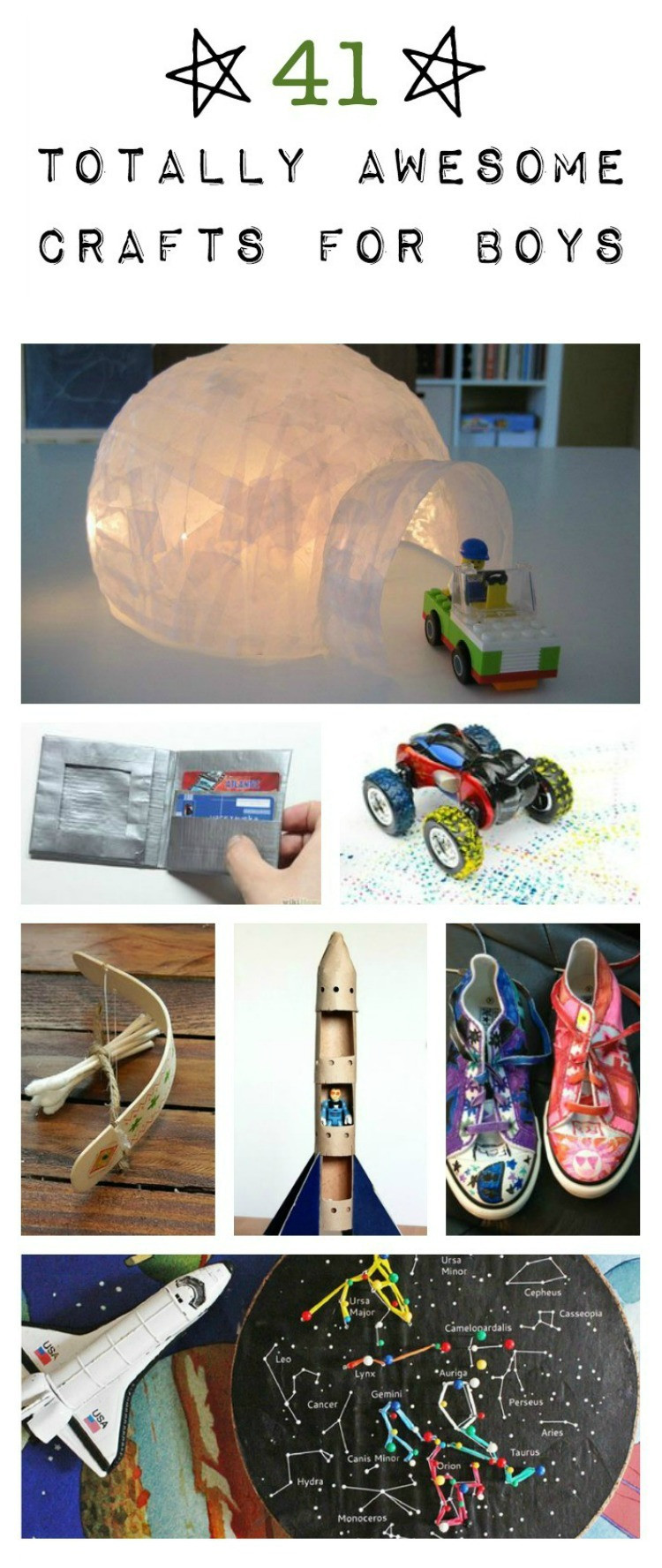 Best ideas about Crafts For Boys
. Save or Pin 41 Crafts for Boys No Girls Allowed • Craftwhack Now.