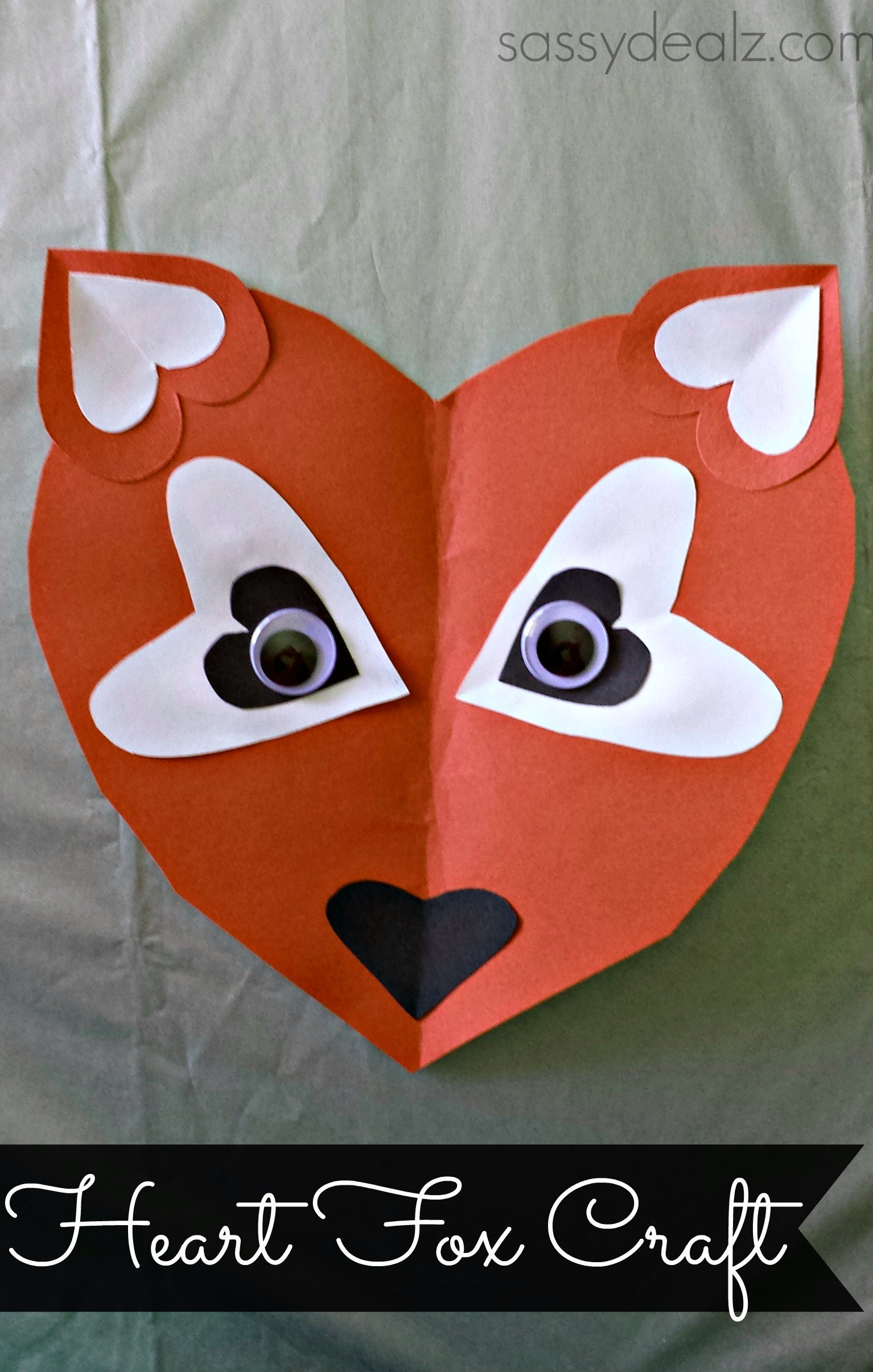 Best ideas about Crafts For Children
. Save or Pin Paper Heart Fox Craft For Kids Crafty Morning Now.