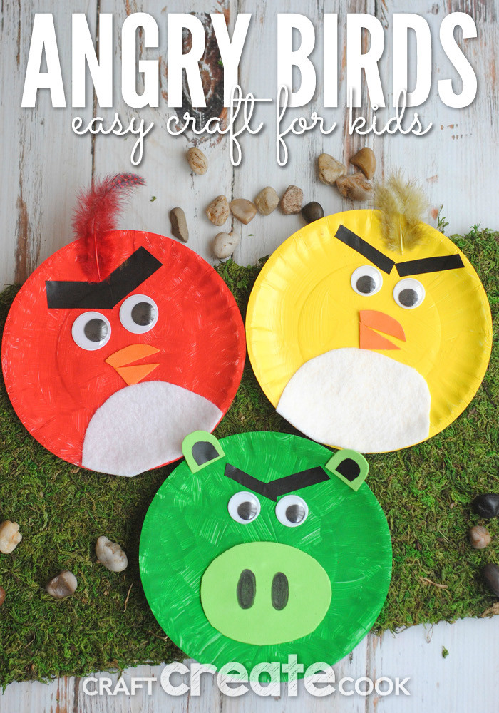 Best ideas about Crafts For Children
. Save or Pin Craft Create Cook Angry Birds Paper Plate Kids Craft Now.