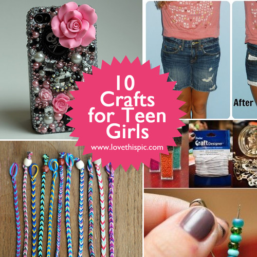 Best ideas about Crafts For Teen Girls
. Save or Pin Ten Crafts for Teen Girls Now.