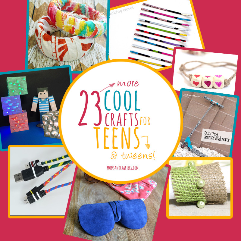 Best ideas about Crafts For Teen Girls
. Save or Pin 23 More Cool Crafts for Teens – Moms and Crafters Now.
