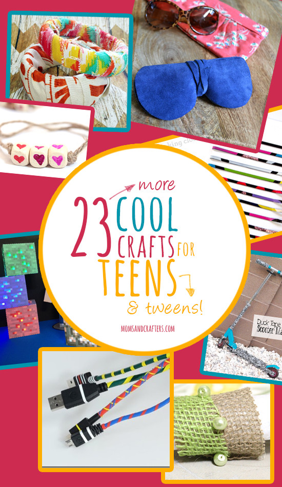 Best ideas about Crafts For Teenagers
. Save or Pin 23 More Cool Crafts for Teens – Moms and Crafters Now.