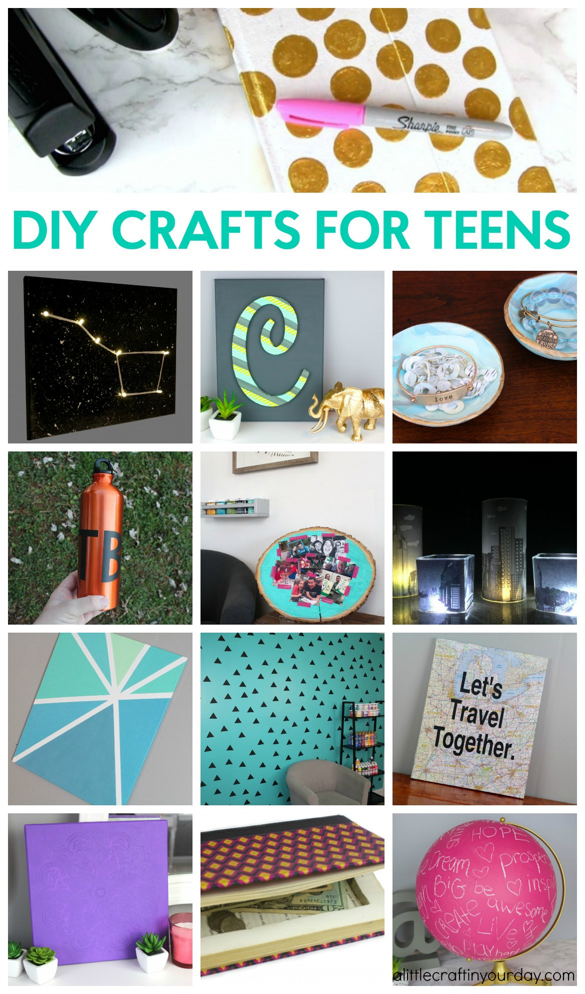 Best ideas about Crafts For Teenagers
. Save or Pin DIY Crafts for Teens A Little Craft In Your DayA Little Now.