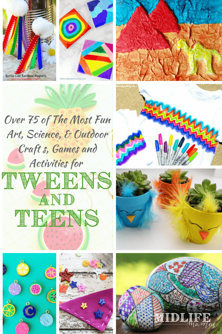 Best ideas about Crafts For Tweens
. Save or Pin 75 Activities and Crafts for Teens & Tweens That Won t Now.