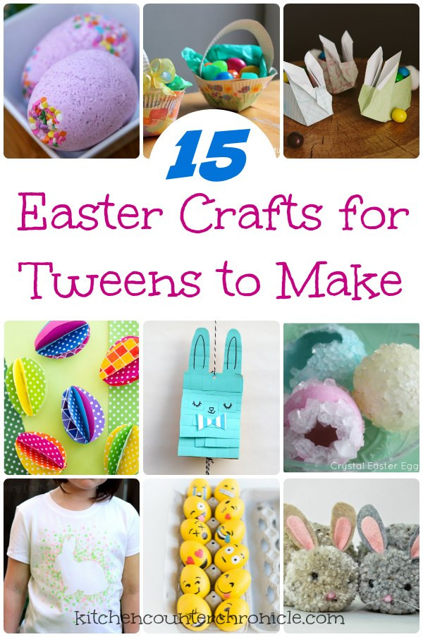 Best ideas about Crafts For Tweens
. Save or Pin 15 Awesome Easter Crafts for Tweens to Make Now.