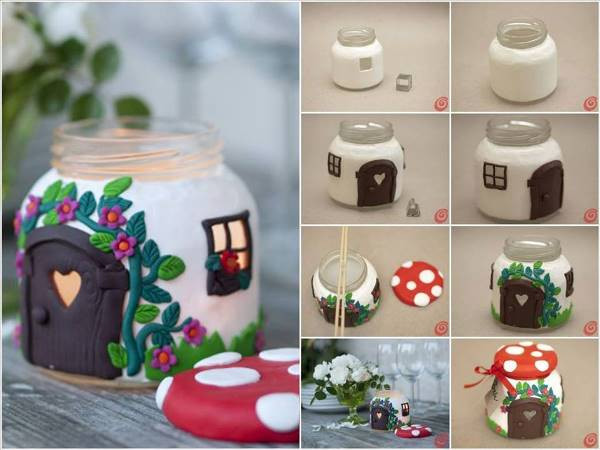 Best ideas about Crafts To Do At Home
. Save or Pin DIY Jar Mushroom House Find Fun Art Projects to Do at Now.