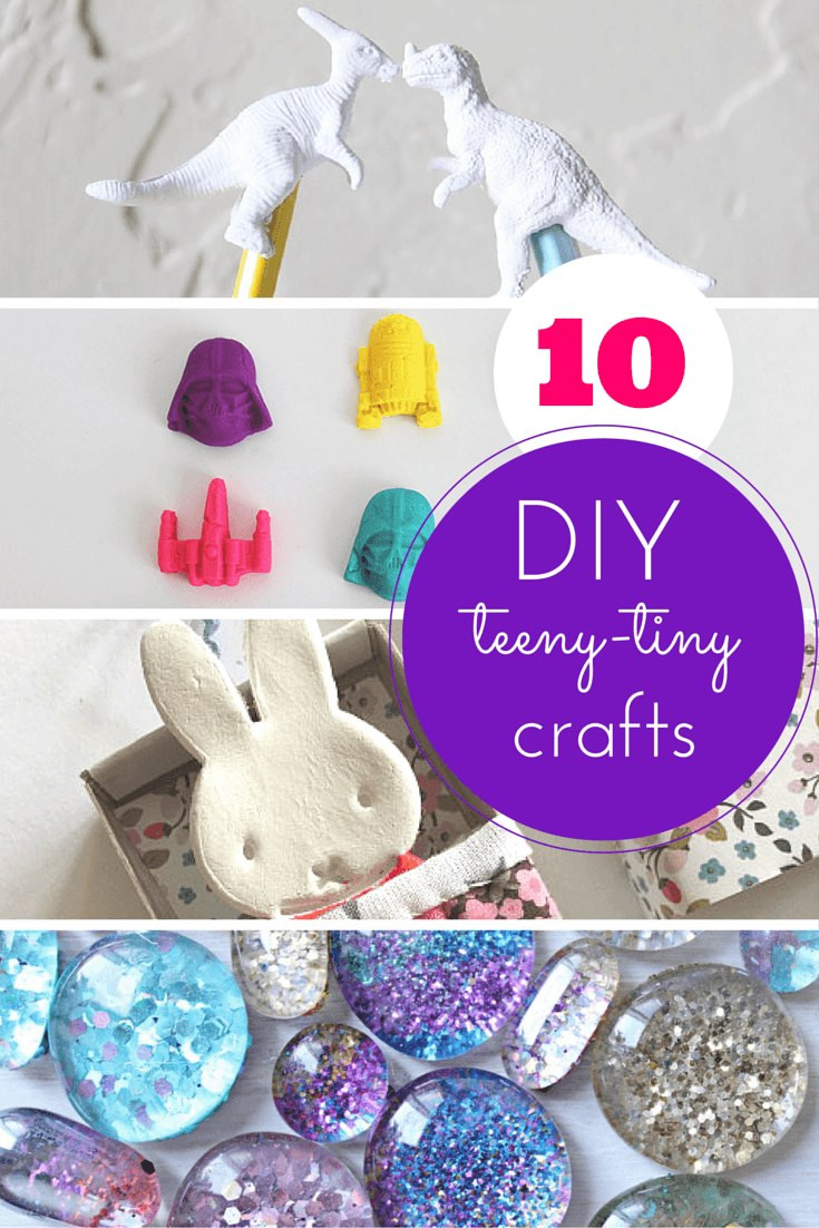 Best ideas about Crafts To Do
. Save or Pin 10 teeny tiny totally cool crafts Now.