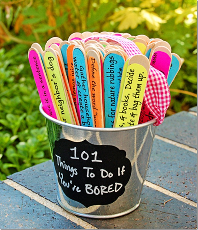 Best ideas about Crafts To Do When Your Bored
. Save or Pin Ten Fun Summer Kid Activities Now.