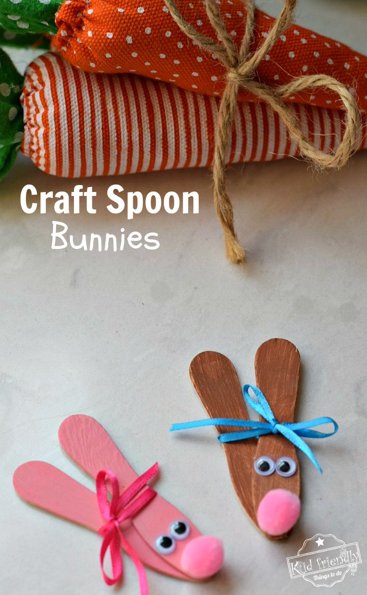 Best ideas about Crafts To Make
. Save or Pin Wooden Craft Spoon Bunnies for An Easter Craft To Make Now.