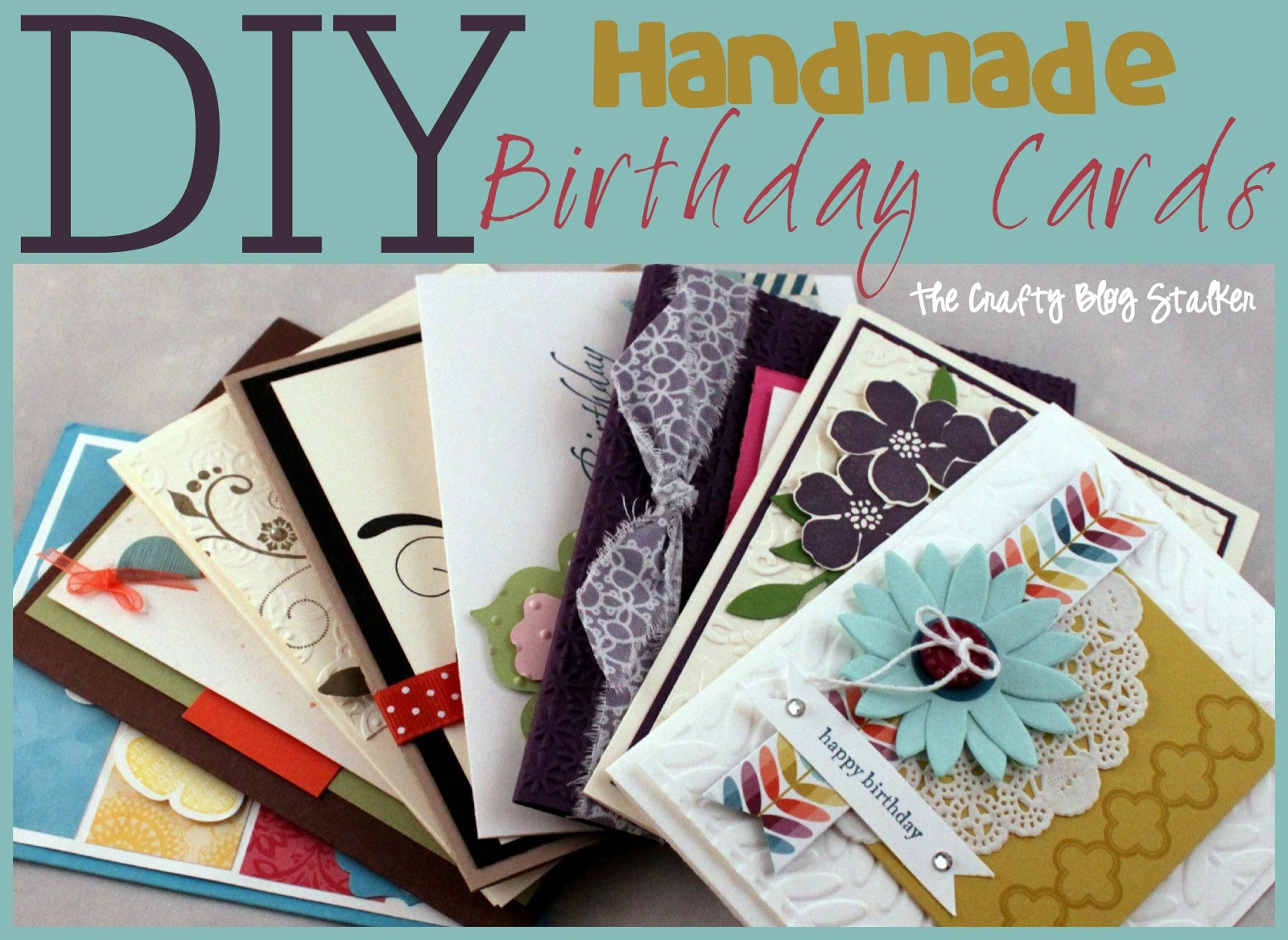 Best ideas about Crafty Birthday Gifts
. Save or Pin Handmade Birthday Card Ideas The Crafty Blog Stalker Now.