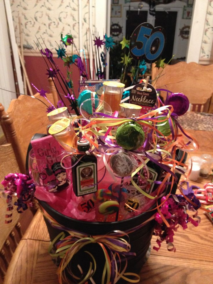 Best ideas about Crafty Birthday Gifts
. Save or Pin 50th birthday basket Craft Ideas Now.