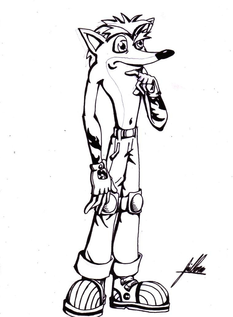 Best ideas about Crash Bandicoot Coloring Pages
. Save or Pin Crash Bandicoot Coloring Pages 13 Sketchpad Crash Coloring Now.