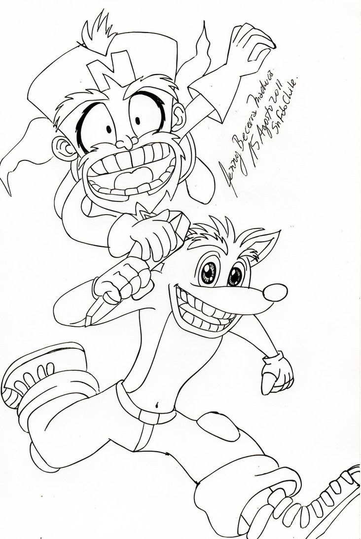 Best ideas about Crash Bandicoot Coloring Pages
. Save or Pin crash bandicoot twinsanity by Jendalia on DeviantArt Now.