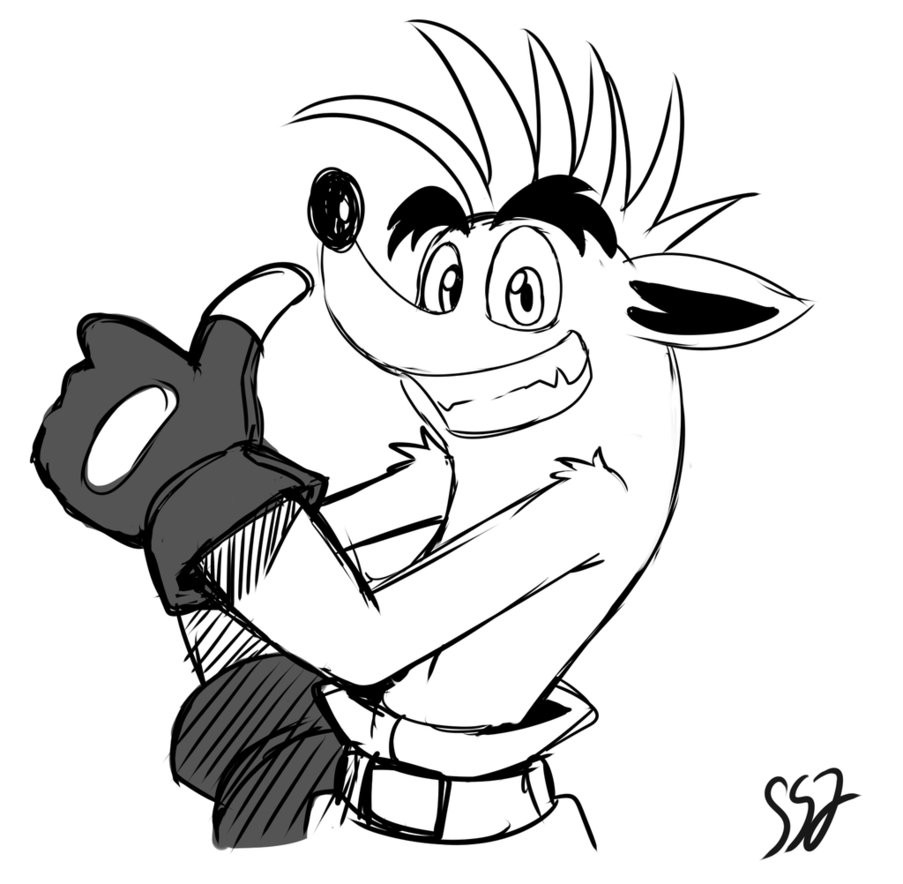 Best ideas about Crash Bandicoot Coloring Pages
. Save or Pin Crash Bandicoot by ss2sonic on DeviantArt Now.