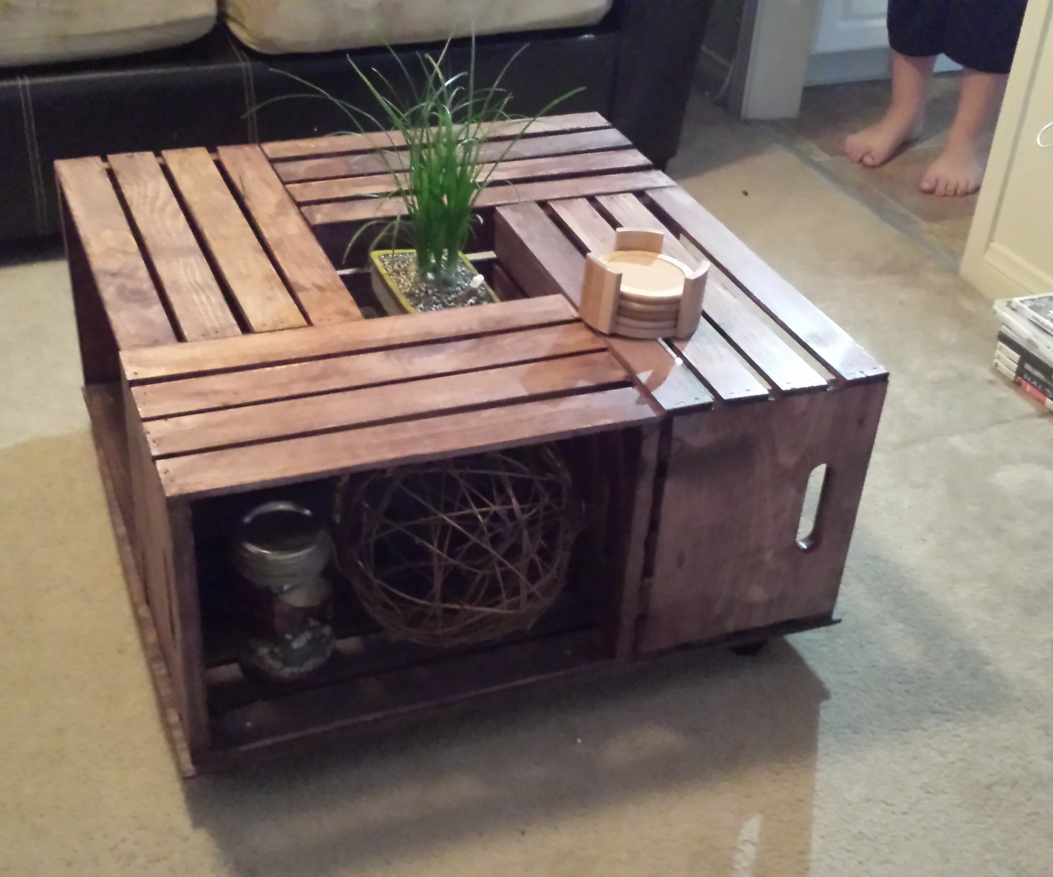 Best ideas about Crate Coffee Table
. Save or Pin Crate Coffee Table Now.