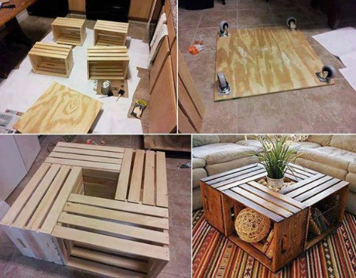 Best ideas about Crate Coffee Table DIY
. Save or Pin 20 DIY Wooden Crate Coffee Tables Now.