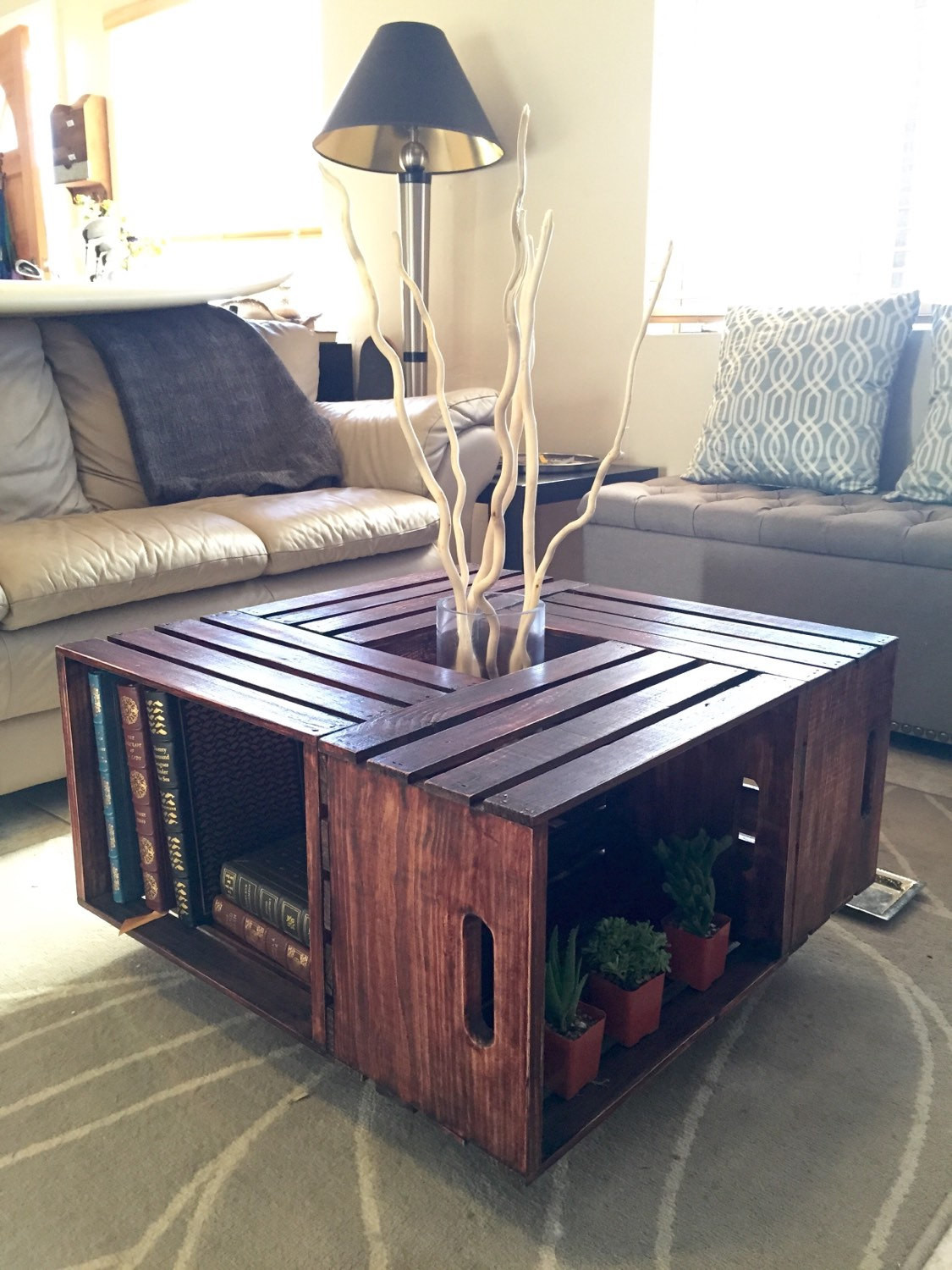 Best ideas about Crate Coffee Table
. Save or Pin Crate Coffee Table Shipping Included Now.