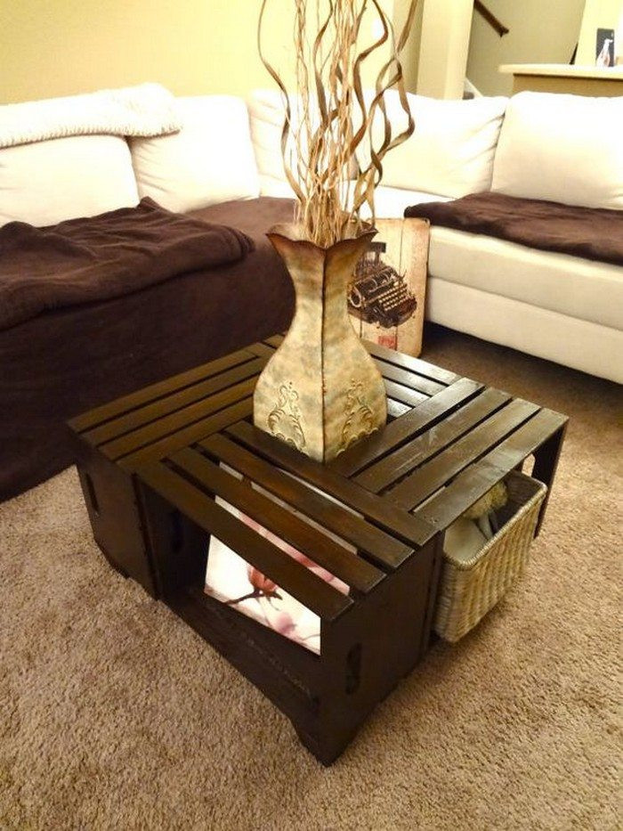 Best ideas about Crate Table DIY
. Save or Pin How to build a crate coffee table Now.