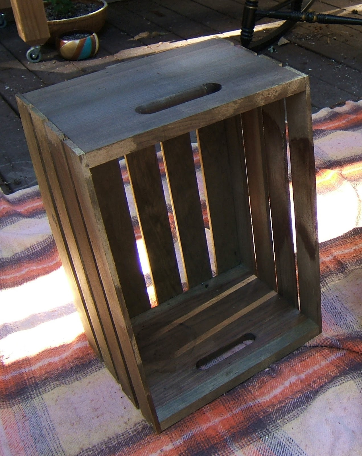 Best ideas about Crate Table DIY
. Save or Pin Whip up some paint and water I did about 2 3 paint to 1 3 Now.