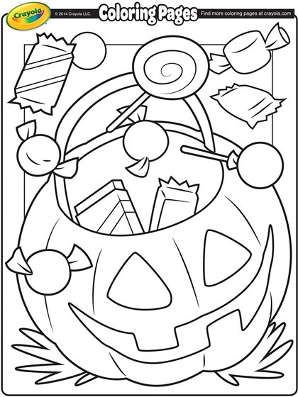 Best ideas about Crayola Free Coloring Sheets
. Save or Pin Halloween Treats Coloring Page Now.