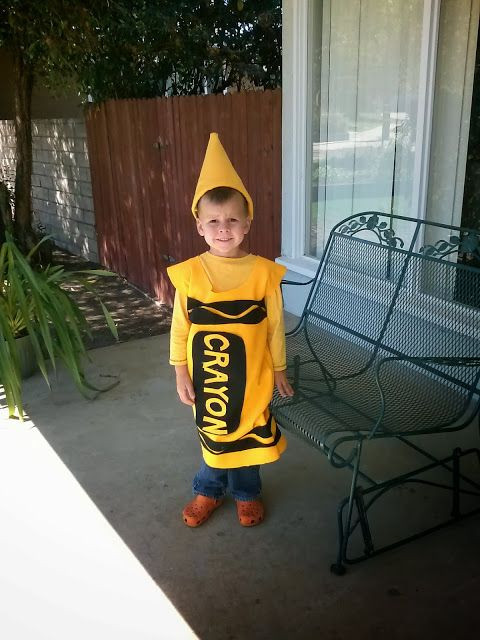 Best ideas about Crayon Costume DIY
. Save or Pin DIY Crayon Costume for less than $5 Now.