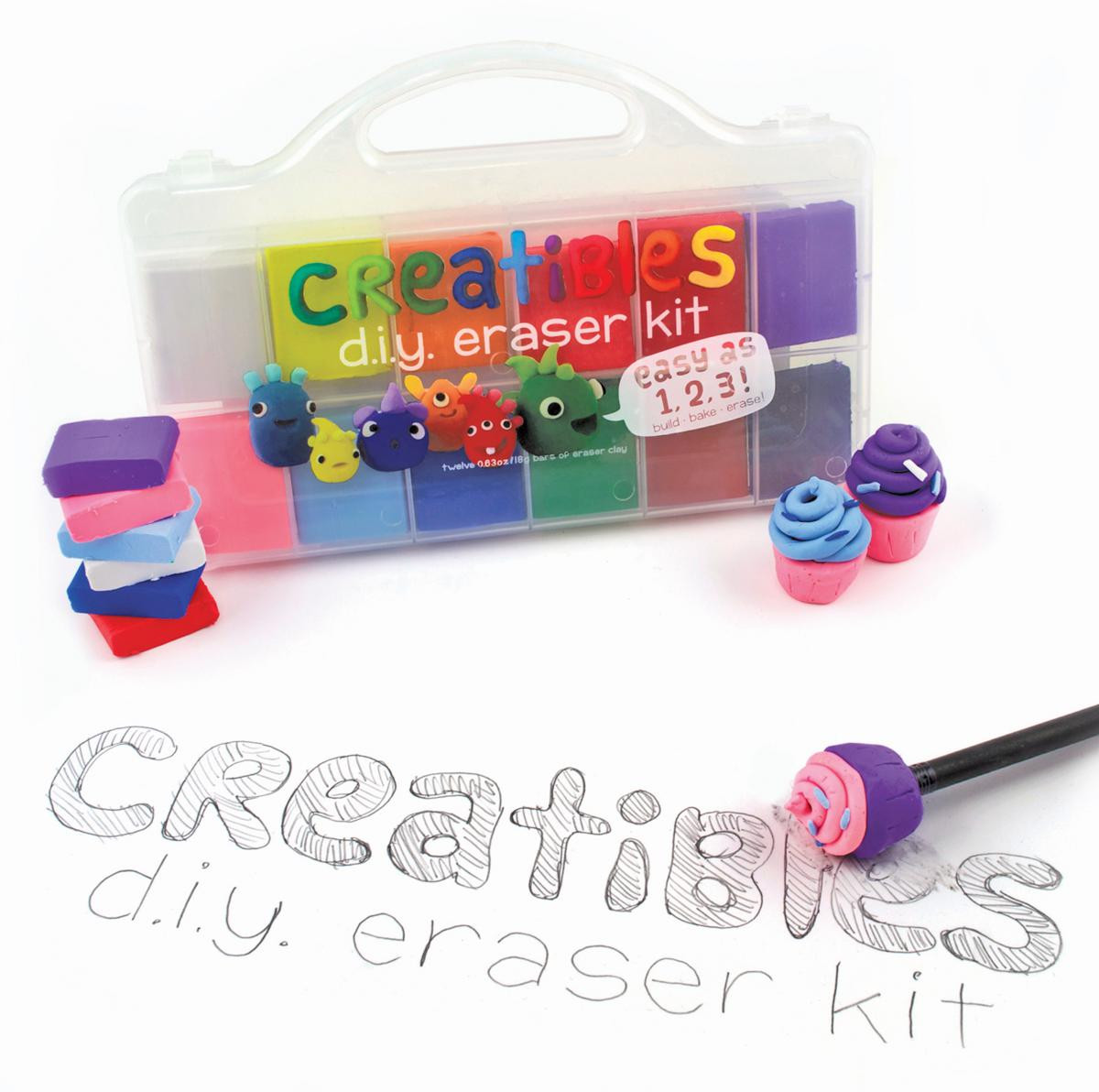 Best ideas about Creatables DIY Eraser Kit
. Save or Pin Creatibles DIY Erasers Kit Set of 12 Colors Spring Now.