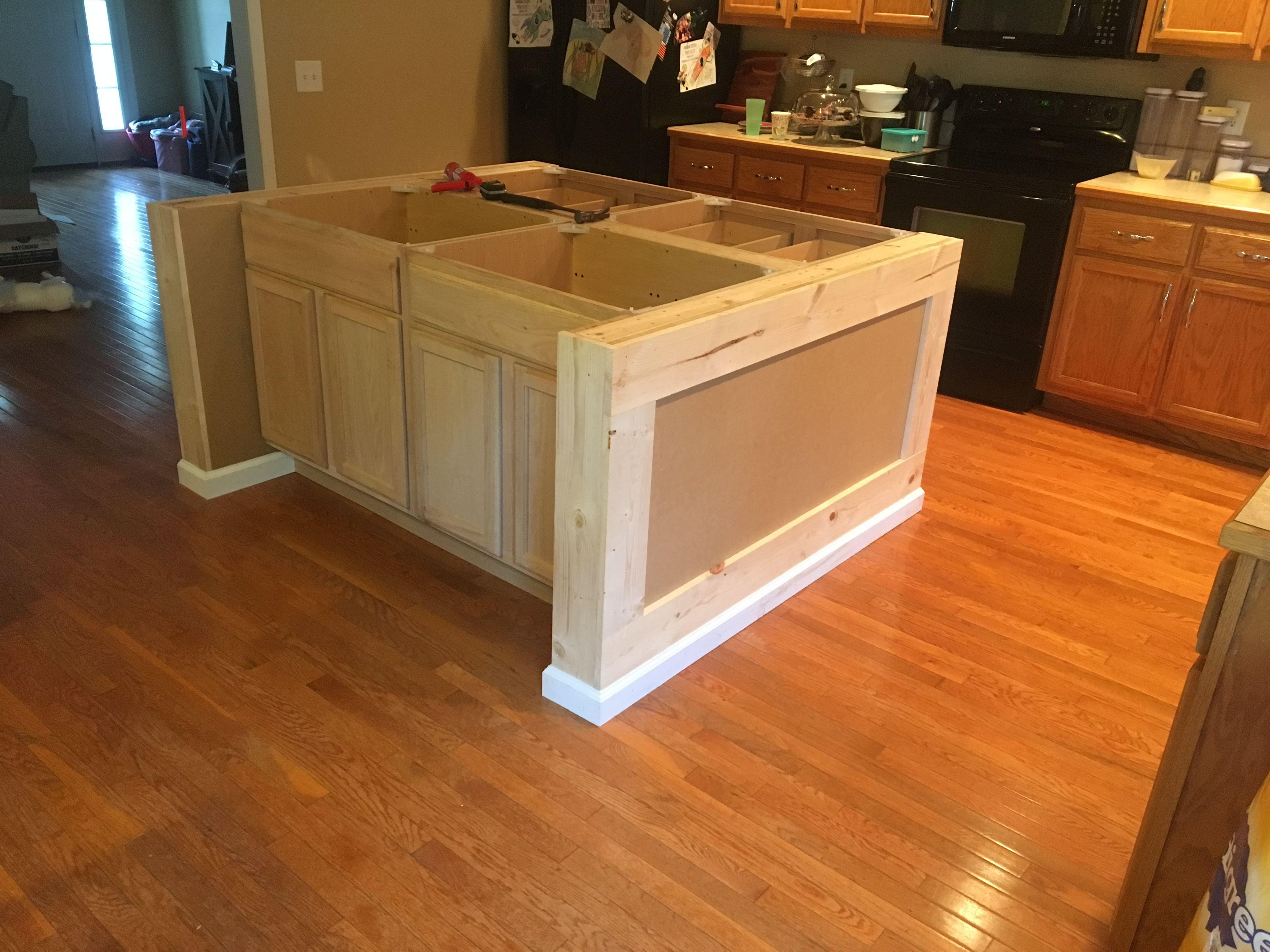 Best ideas about Create A Custom DIY Kitchen Island
. Save or Pin Stock cabinets and some custom framing make for a great Now.