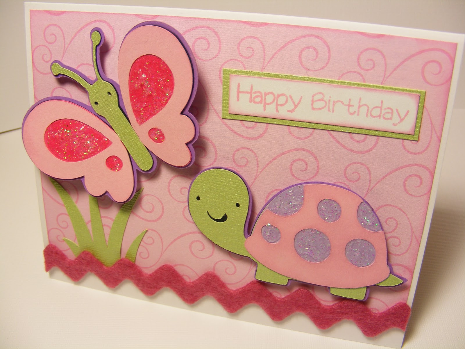 Best ideas about Create Birthday Card
. Save or Pin Simple Creations Girl Birthday Card Now.