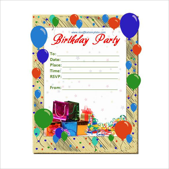 Best ideas about Create Birthday Invitation Card With Photo Free
. Save or Pin 20 Birthday Invitations Cards – Sample Wording Printable Now.
