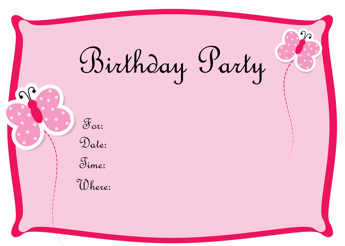 Best ideas about Create Birthday Invitations Online Free
. Save or Pin Free Birthday Invitations To Print Now.
