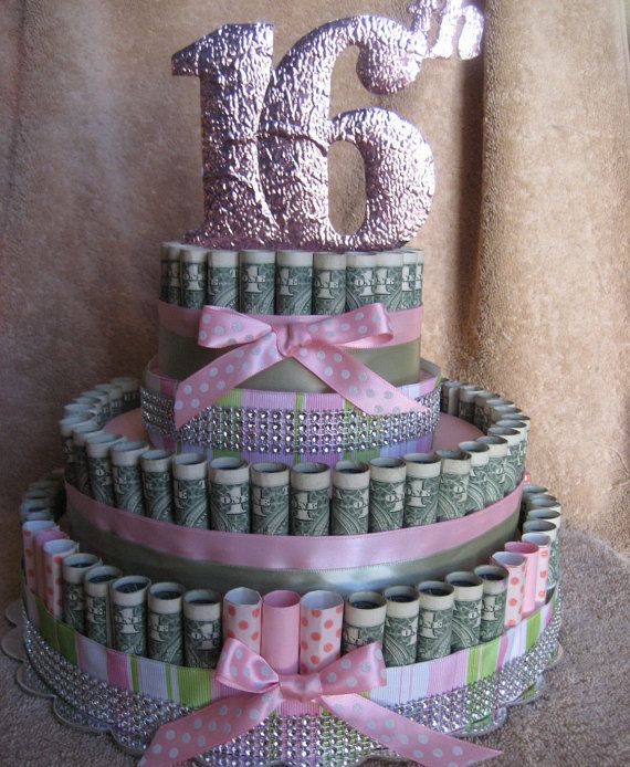 Best ideas about Creative 16Th Birthday Gift Ideas
. Save or Pin Pin by Marie Castiglione on Money cakes Now.
