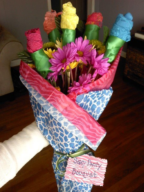 Best ideas about Creative Bachelorette Gift Ideas
. Save or Pin y Panty Bouquet for Valentines Day or a creative t Now.