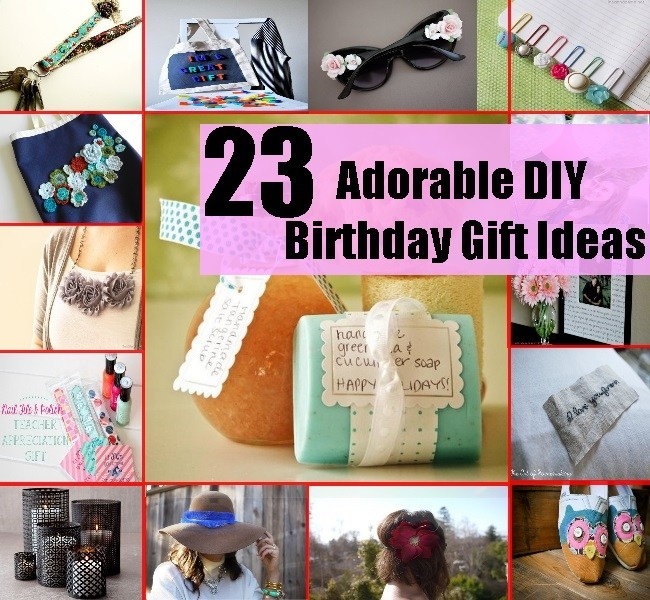 Best ideas about Creative Bday Gift Ideas
. Save or Pin 23 Unusually Creative And Adorable DIY Birthday Gift Ideas Now.
