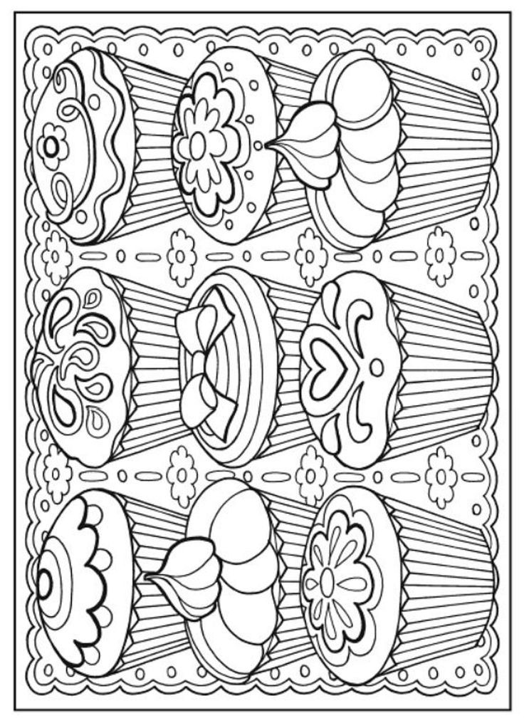 Best ideas about Creative Coloring Pages For Adults
. Save or Pin Creative Haven Designer Desserts Coloring Book Dover Now.