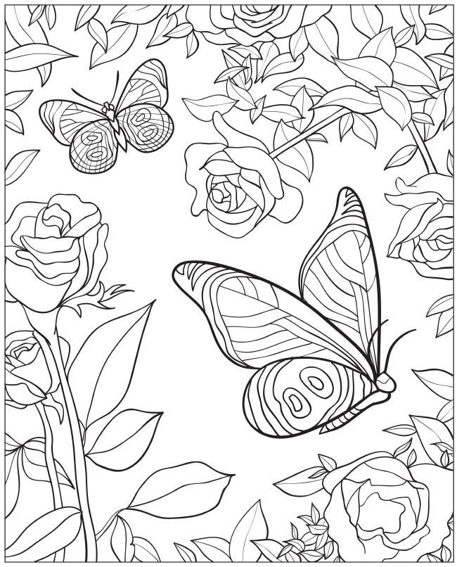 Best ideas about Creative Coloring Pages For Adults
. Save or Pin Wel e to Dover Publications Creative Haven Beautiful Now.