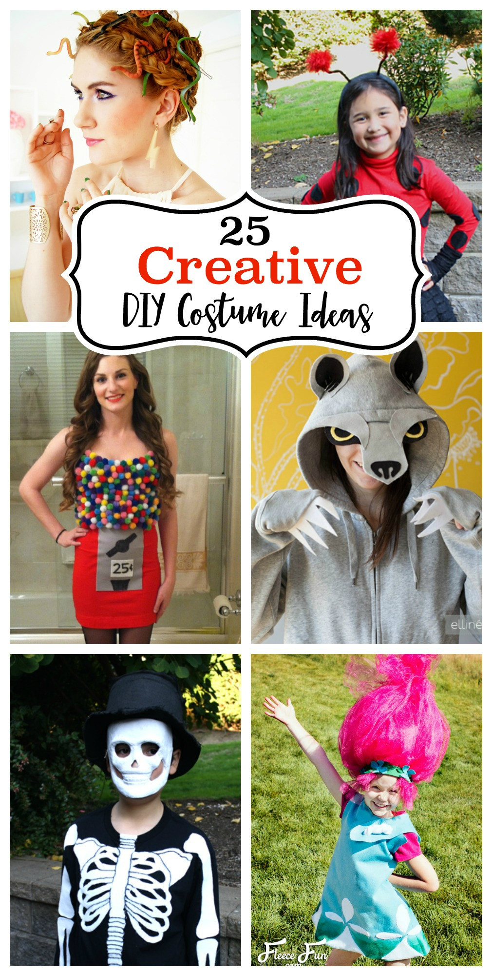 Best ideas about Creative DIY Costume
. Save or Pin 25 Creative DIY Costume Ideas Now.