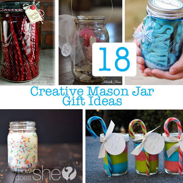 Best ideas about Creative Gift Ideas
. Save or Pin 18 Creative DIY Mason Jar Gifts Great Homemade Gift Ideas Now.