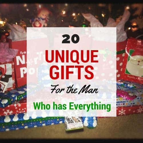 Best ideas about Creative Gift Ideas Men Who Have Everything
. Save or Pin 20 Unique Gift Ideas for the Man Who Has Everything Now.