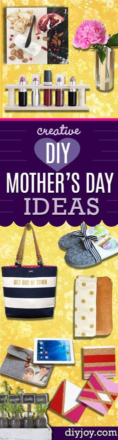 Best ideas about Creative Mother'S Day Gift Ideas
. Save or Pin Creative DIY mothers day t baskets ideas to make at Now.