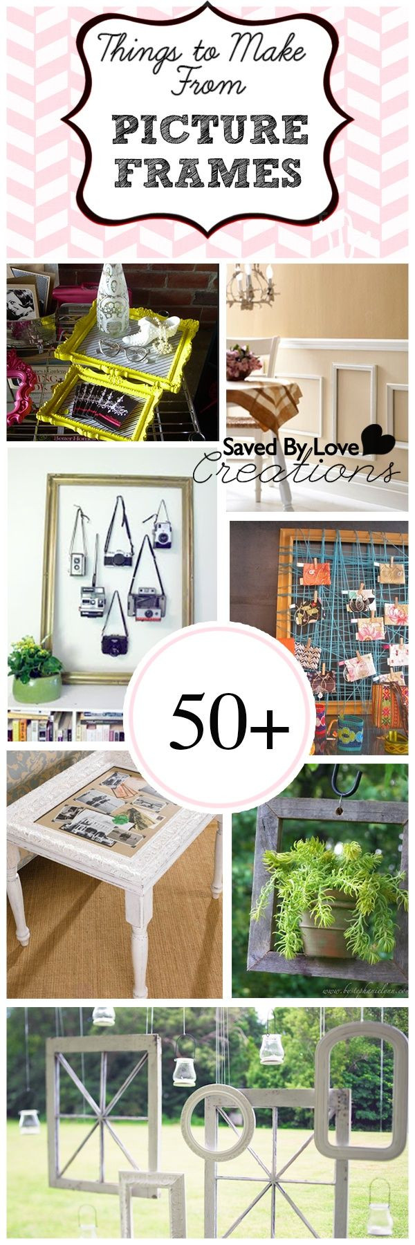 Best ideas about Creative Thing To Make
. Save or Pin 50 Creative Things to Make From Picture Frames Now.