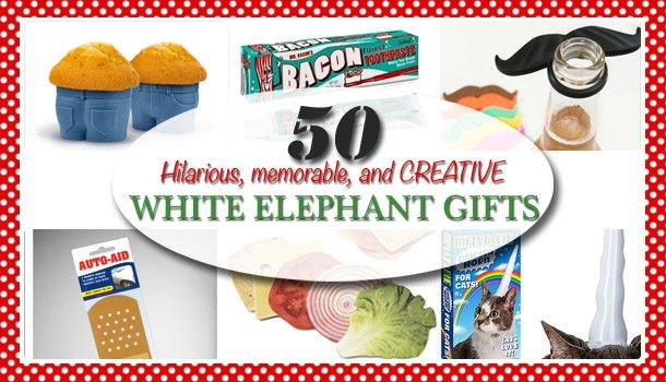 Best ideas about Creative White Elephant Gift Ideas
. Save or Pin 50 Hilarious and Creative White Elephant Gift Ideas Now.