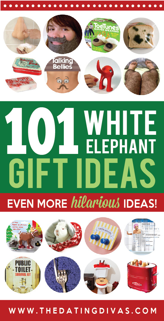 Best ideas about Creative White Elephant Gift Ideas
. Save or Pin 101 White Elephant Gift Ideas The Dating Divas Now.