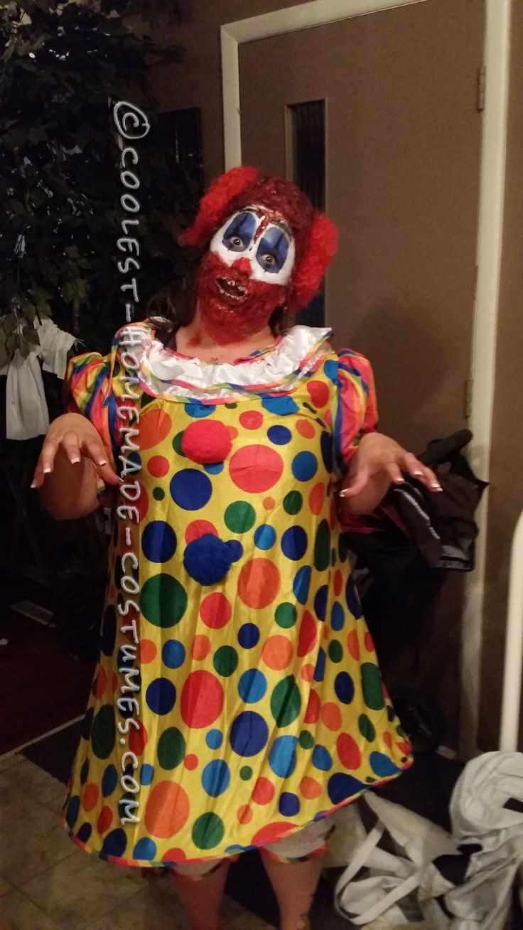 Best ideas about Creepy Clown Costume DIY
. Save or Pin Creepy Homemade Clown Costume Now.