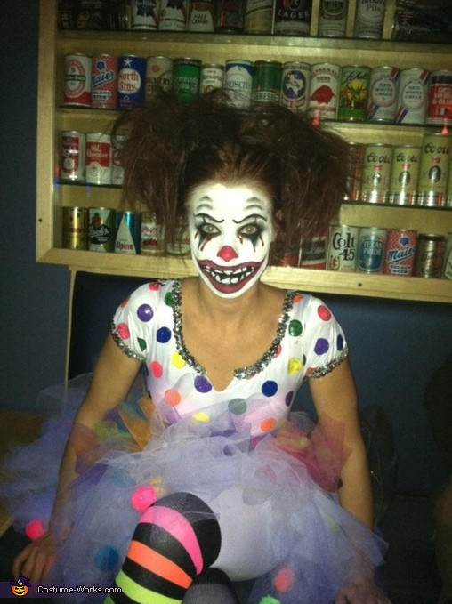 Best ideas about Creepy Clown Costume DIY
. Save or Pin Clown Bright Halloween Costume Now.
