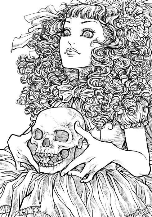 Best ideas about Creepy Coloring Pages For Adults
. Save or Pin 17 Best images about Coloring pages on Pinterest Now.