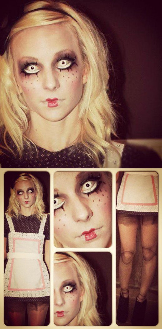 Best ideas about Creepy Doll Costume DIY
. Save or Pin 30 DIY Halloween Costume Ideas Now.