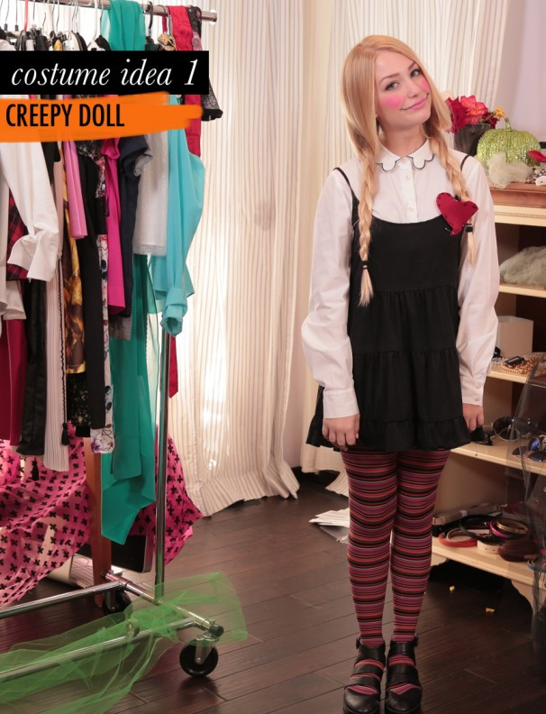 Best ideas about Creepy Doll Costume DIY
. Save or Pin Five Free Last Minute Halloween Costumes – Blog by Jessie Now.