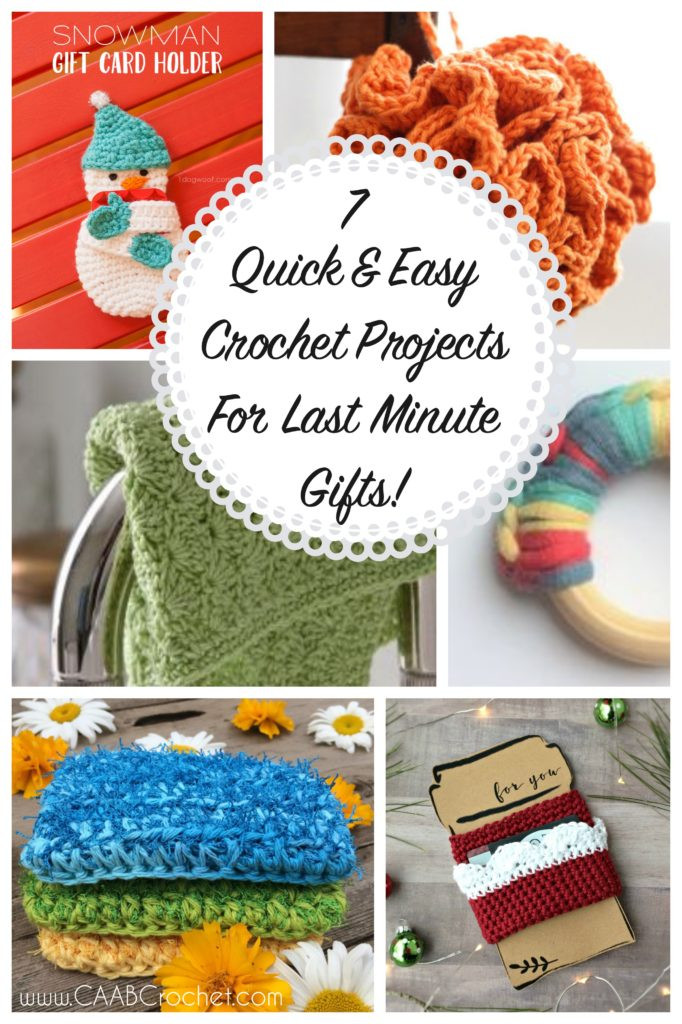 Best ideas about Crochet Gift Ideas For Friends
. Save or Pin 7 Quick And Easy Crochet Projects For Last Minute Gifts Now.